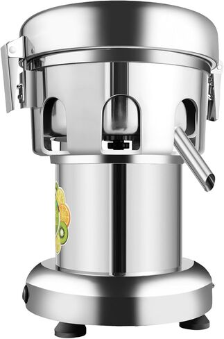 Commercial Juice Extractor Machine 110V 370W 2800RPM Electric Stainless Steel Juice Machine, Heavy Duty Fruit and Vegetable Juicer Automatic Centrifugal Juicer Machine, 80-100kg/hr in Kuwait