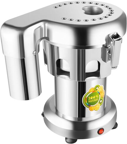 Commercial Juice Extractor Machine 110V 370W 2800RPM Electric Stainless Steel Juice Machine, Heavy Duty Fruit and Vegetable Juicer Automatic Centrifugal Juicer Machine, 80-100kg/hr in Kuwait