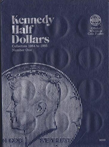 UPC 9 780307 09699-8 JFK KENNEDY HALF DOLLAR Whitman 1964-1985 No 9699 #4/8 بواسطة Western Publishing Company, inc. 968 in Kuwait