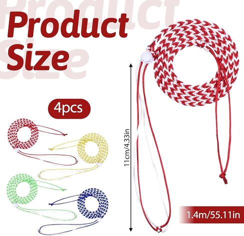 4 قطع من حزام الهامستر القابل للتعديل لخنازير غينيا، حزام من النايلون ومقود للهامستر والسناجب وخنازير غينيا والأرانب والشنشيلا in Kuwait