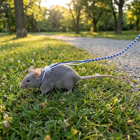 4 قطع من حزام الهامستر القابل للتعديل لخنازير غينيا، حزام من النايلون ومقود للهامستر والسناجب وخنازير غينيا والأرانب والشنشيلا in Kuwait