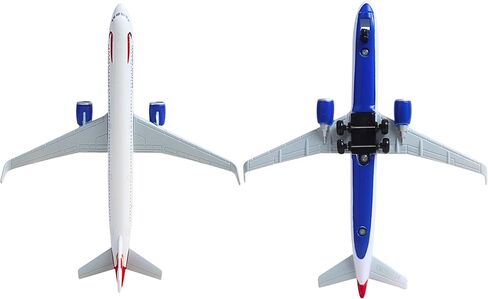 Daron British Airways A321 Union Jack Livery Single Planes Die-Cast Metal Collectible Airplane Toy with Plastic Parts for Ages 3+ in Kuwait