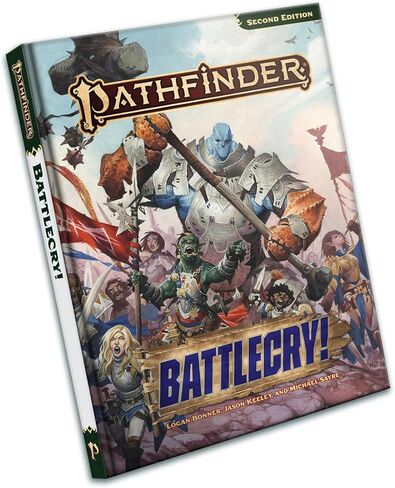 Pathfinder Battlecry! Hardcover - Second Edition Remaster RPG Rulebook | War & Combat | 2 New Classes | 224 Pages | Ages 16+ | Tabletop Gaming in Saudi Arabia