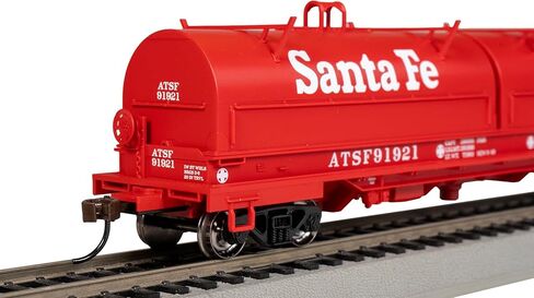 Bachmann Trains - 55' Steel CAR with Coil Load and Rounded Hood - Santa FE #91921 (Super Shock Control) - Ho Scale in Saudi Arabia