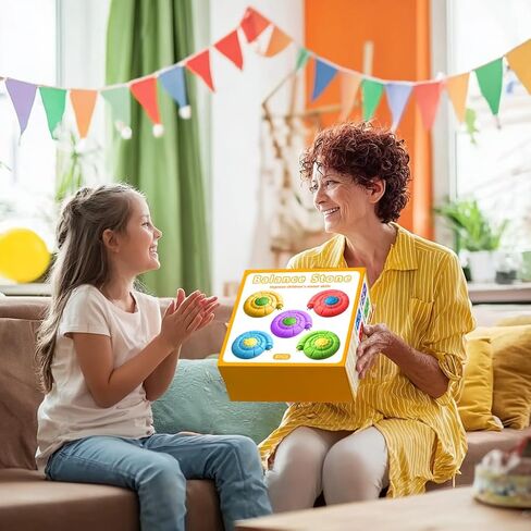 Stepping Stones for Kids, Toddler Valentines Day Gifts, 5 PCS Non-Slip Sensory Stepping Stones for Toddlers 1-3 with Sound to Promote Kid's Balance and Coordination Skills Indoor or Outdoor in Saudi Arabia