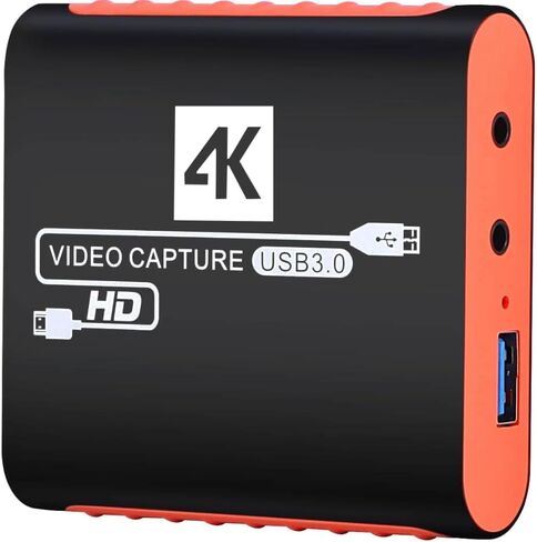 بطاقة تسجيل 4K لجهاز نينتندو سويتش، USB3.0 1080P 60FPS HDMI كاميرا فيديو لينك بطاقة التقاط العاب للبث المباشر تعمل مع Xbox PS4 PS5 PC DSLR لاوبس وتويتش والبث المباشر والتسجيل in Saudi Arabia