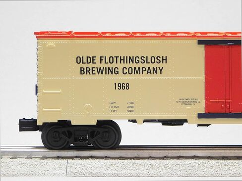 ليونيل MTH RAILKING Olde FROTHINGSLOSH Modern Reefer #1968 O Gauge Train 30-78243 in Saudi Arabia