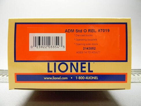 Lionel ADM Standard O RBL Reefer CAR #7019 O Gauge 2143052 in Saudi Arabia