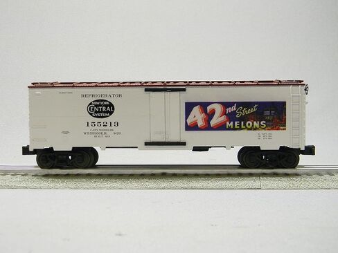 MTH RAILKING NYC 42nd Street Melons Modern Reefer #155213 O Gauge 30-78226 in Saudi Arabia