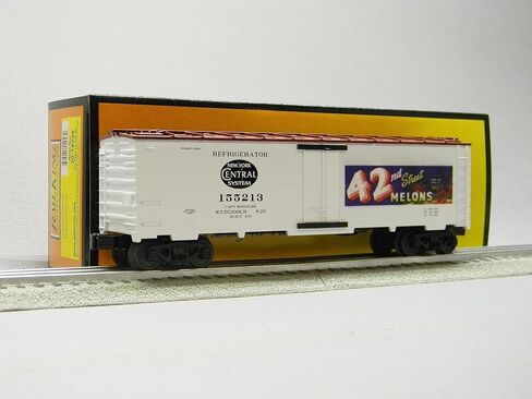 MTH RAILKING NYC 42nd Street Melons Modern Reefer #155213 O Gauge 30-78226 in Saudi Arabia