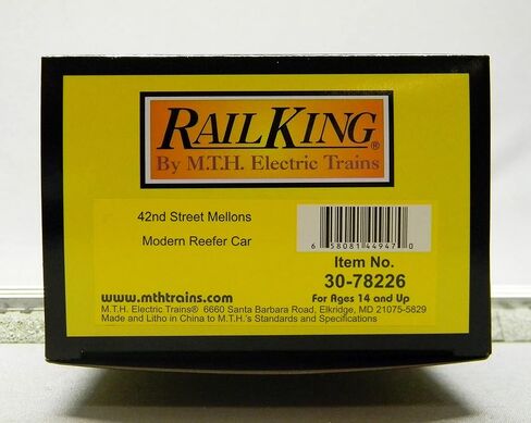 MTH RAILKING NYC 42nd Street Melons Modern Reefer #155213 O Gauge 30-78226 in Saudi Arabia