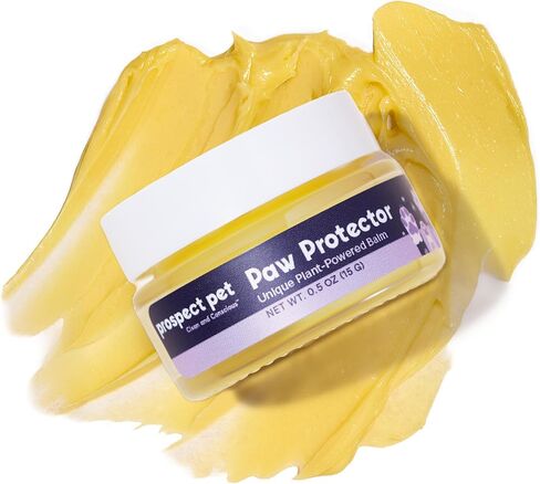 Paw Protector - Dog Paw Balm, Moisturizer & Soother for Dry, Cracked Pads and Noses with Shea Butter, Coconut Oil, Lick Safe, Beeswax-Free, Hot Pavement & Cold Weather Protection, 0.5 oz in Kuwait