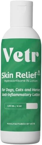 جل هيدروكورتيزون لتخفيف الجلد من vetr - دعم موضعي لحكة الجلد والبقع الساخنة - 4 أونصة (120 مل) - مركب بيطري في الولايات المتحدة الأمريكية in Kuwait