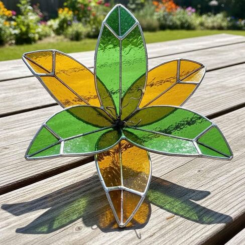 رقصة زجاجية ملونة للزنبق ثلاثي الأبعاد، قالب رقصة زجاجية ملونة مع أداة إحباط يدوية لزجة in Kuwait