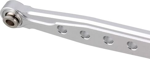 Mxfans Silver Aluminum SCX0007 SCX0010 Front & Rear Suspension Link Rod Linkage for AXIAL SCX10 Electric 4WD RC1:10 Car Set of 2 in Saudi Arabia