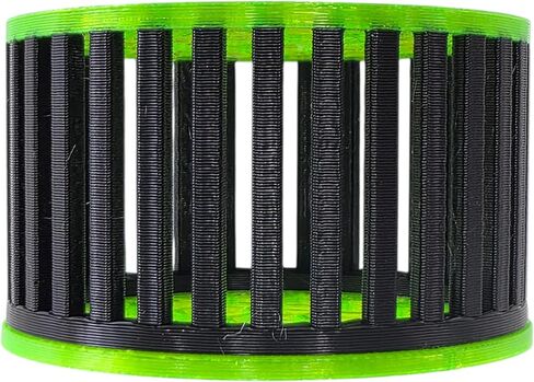 2" Mushroom Coral Basket for Reef Tanks – Shroom Protector Box for Coral Frags & Mushroom Corals (Glow Green & Black) in Saudi Arabia