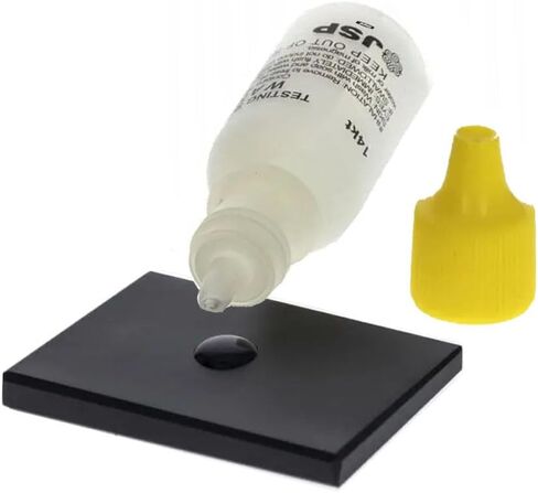 Waytest 10K Gold Testing Solution Purity Determiner Jewelry Scrap Precious Metal 12 Bottles in Saudi Arabia