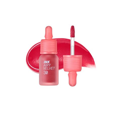 Peripera Ink the Velvet Lip Tint | High Pigment Color, Longwear, Weightless, Not Animal Tested, Gluten-Free, Paraben-Free | #016 HEART FUCHSIA PINK, 0.14 fl oz in Saudi Arabia