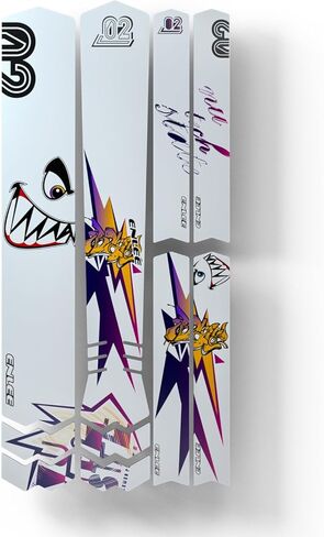 HXBER Anti-Scratch Bike Stickers - Waterproof Decals for Off-Road Mountain Bike Frame in Saudi Arabia