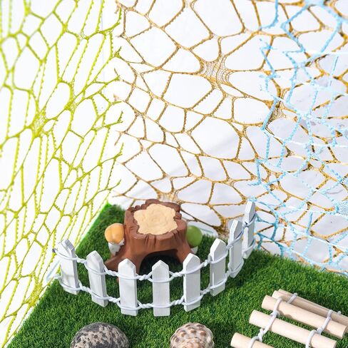 9 قطع من ملحقات حاوية الرتيلاء، ملحقات موئل العنكبوت القافز، Spoods Jumping Spider Enclosure Spoods التسلق (ثلاثة ألوان، 12 مغناطيسًا) in Kuwait