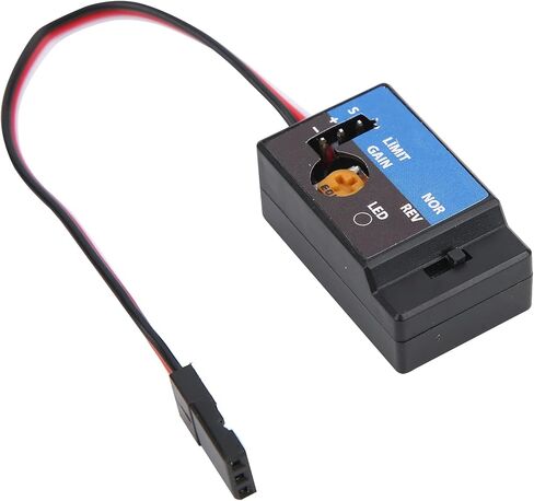 Alomejor جيروسكوب صغير لمعدات التوجيه التناظرية والرقمية لسيارة RC لتحقيق ثبات عالي لـ WPL D12 in Kuwait