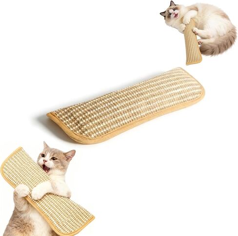 Cat Toy, Interactive Catnip Chew Toy, Durable 12 Inches Catnip Kicker Soft Sisal Pillow with Organic Catnip for Kittens and Adult Cats for Indoor Scratching, Chewing & Teething (1) in Saudi Arabia