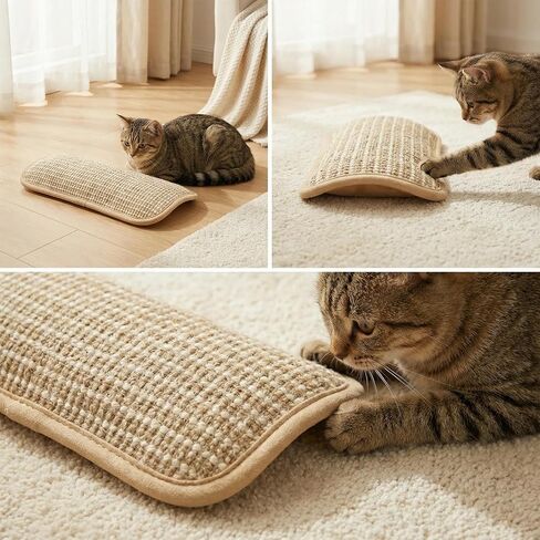 Cat Toy, Interactive Catnip Chew Toy, Durable 12 Inches Catnip Kicker Soft Sisal Pillow with Organic Catnip for Kittens and Adult Cats for Indoor Scratching, Chewing & Teething (1) in Saudi Arabia