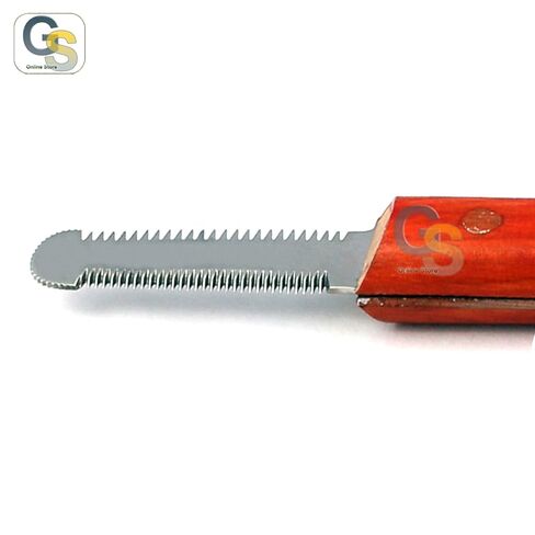 PRO STRIPPING KNIFE PET CAT DOG GROOMING COMB HAIR DOUBLE END بواسطة G.S ONLINE STORE in Kuwait