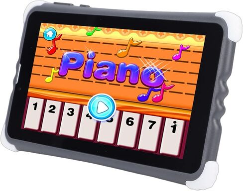 ZJchao Kids Tablet 7 Inch Parental Control 128GB ROM Expandable Educational Tablet with Shockproof Case and Dual Camera for Children Learning in Saudi Arabia