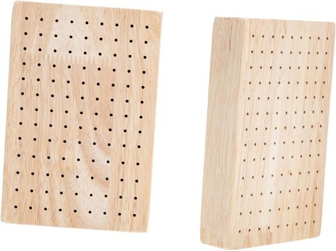 ARTIBETTER DIY Clay Figure Base 2pcs Wooden Plug Board for Pottery Sculpture Portable Drying Stand for Clay Crafts and Figurines in Saudi Arabia