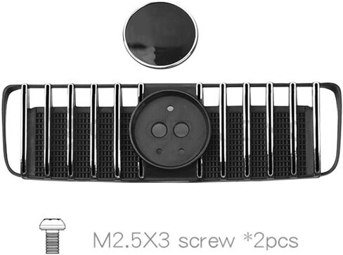 DAGIJIRD Durable Front Face Radiator Grille Decorative Net for TRX4 G500 TRX6 G63 RC Car Black bb in Saudi Arabia