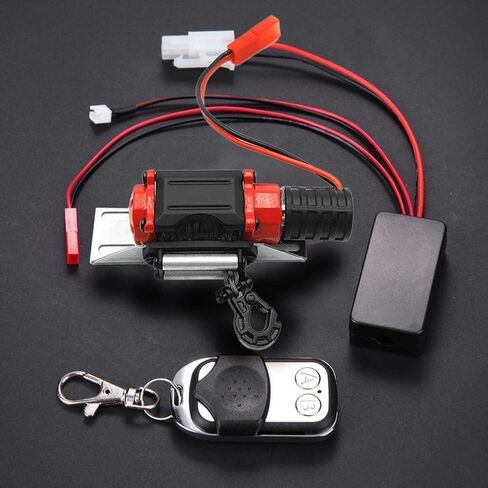 Replacement 1:10 RC Car Warn Winch Fit for SCX10 D90 D110 TF2 TRX4 TRX-4 KM2 RC Car B in Kuwait