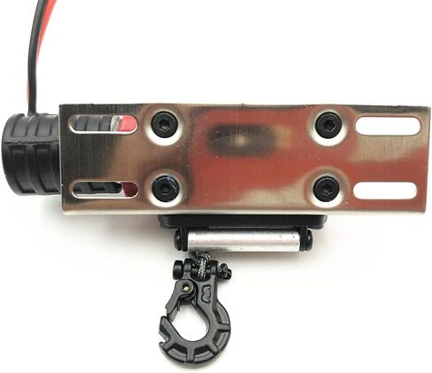 Replacement 1:10 RC Car Warn Winch Fit for SCX10 D90 D110 TF2 TRX4 TRX-4 KM2 RC Car B in Kuwait