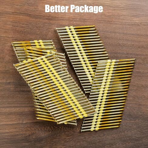 21 Degree Framing Nails 500 Count, 3-1/2-Inch x .131" Ring Shank, Full Round Head EG Galvanized, for Pneumatic Electric 20 to 22 Degree Framing Nailer in Saudi Arabia