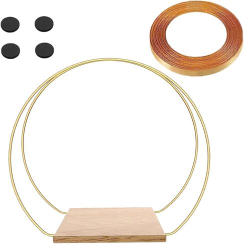 مجموعة واحدة من إكليل الزهور على شكل طوق مكرامية لقطع مركزية الزفاف تتضمن شريطًا طوقيًا وغير وسادات لتزيين الطاولة والمشروعات اليدوية in Kuwait