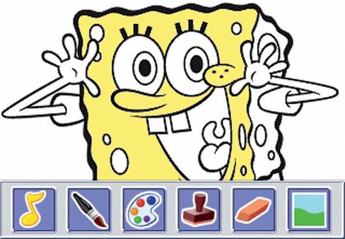 Nickelodeon Fisher-Price iXL Learning System SpongeBob SquarePants Tablet-like Yellow Unisex Kids Learning System in Saudi Arabia