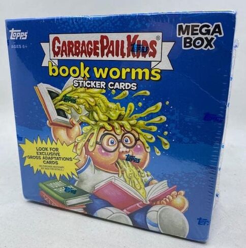 Garbage Pail Kids Bookworms Sticker Cards MEGA Box in Saudi Arabia