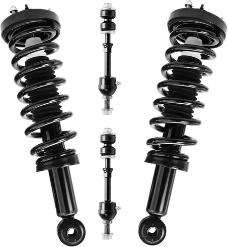 Detroit Axle - Struts Kit لعام 2012 2013 2014 2015 Mazda 5 ، Struts w/Coil Spring Sway Bar Links Sundency Stone Quick Strups Struts Assembly Assembly in Saudi Arabia