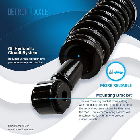 Detroit Axle - Struts Kit لعام 2012 2013 2014 2015 Mazda 5 ، Struts w/Coil Spring Sway Bar Links Sundency Stone Quick Strups Struts Assembly Assembly in Saudi Arabia
