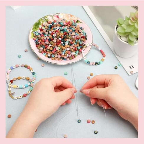 Twisepicks 28 Pcs Beading Needles, Big Eye Seed Bead Needles, 7 Sizes Beading Needles for Seed Beads Jewelry Making in Kuwait