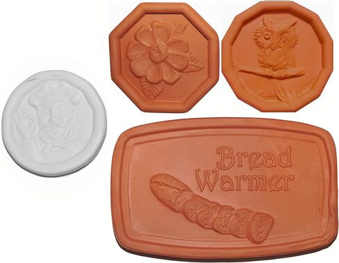 Kitchen Set – 2 Brown Sugar Savers, Bread Warmer, and Pot Minder –Great for Keeping Sugar Soft, Bread Warm, and Preventing Boil-Over – Ideal Kitchen Accessories –Set of 4- Factory Seconds in Saudi Arabia