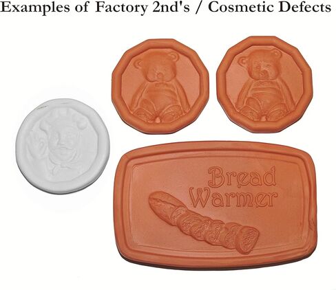 Kitchen Set – 2 Brown Sugar Savers, Bread Warmer, and Pot Minder –Great for Keeping Sugar Soft, Bread Warm, and Preventing Boil-Over – Ideal Kitchen Accessories –Set of 4- Factory Seconds in Saudi Arabia