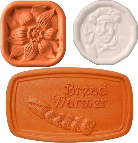 Kitchen Set – 2 Brown Sugar Savers, Bread Warmer, and Pot Minder –Great for Keeping Sugar Soft, Bread Warm, and Preventing Boil-Over – Ideal Kitchen Accessories –Set of 4- Factory Seconds in Saudi Arabia