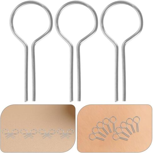 200 قطعة من DIYEAH 200 قطعة من خطافات إبرة الحرق المعلقة على شكل حرف R خطاطيف طين درجة حرارة عالية لدمج السيراميك DIY ملحقات زينة الخرز اليدوية in Kuwait