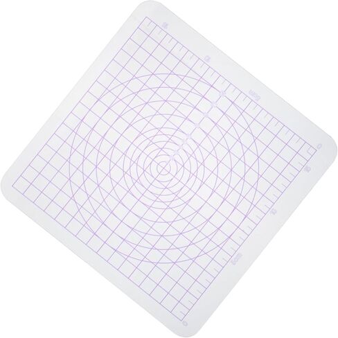 OSALADI Acrylic Clay Rolling Board for Pottery and Sculpting Transparent Square Tool for Clay Crafting Lightweight and Portable in Saudi Arabia