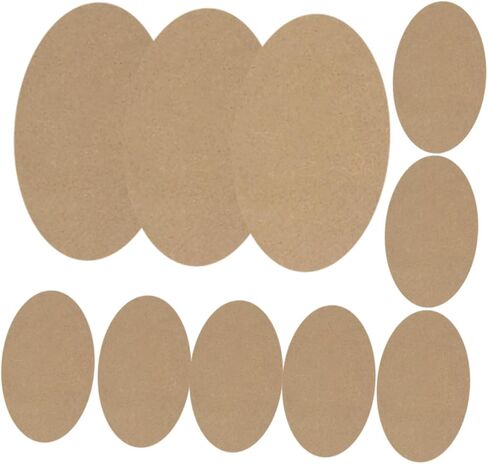 Artibetter 10pcs Clay Board Lightweight Wood Pottery Boards for Crafts Sculpting and Painting Blank Base for Creative Projects and Air Dry Clay Art in Saudi Arabia
