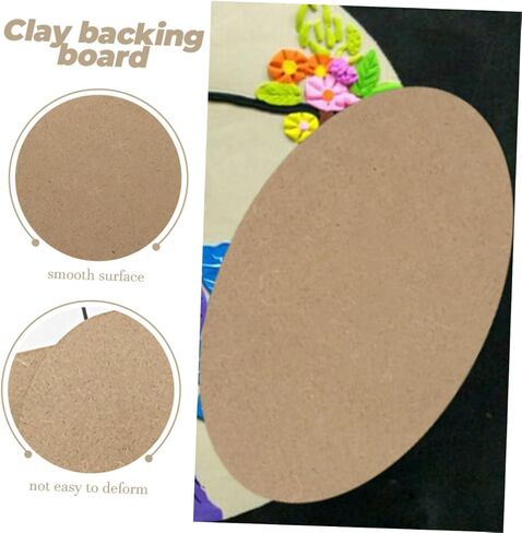 Artibetter 10pcs Clay Board Lightweight Wood Pottery Boards for Crafts Sculpting and Painting Blank Base for Creative Projects and Air Dry Clay Art in Saudi Arabia