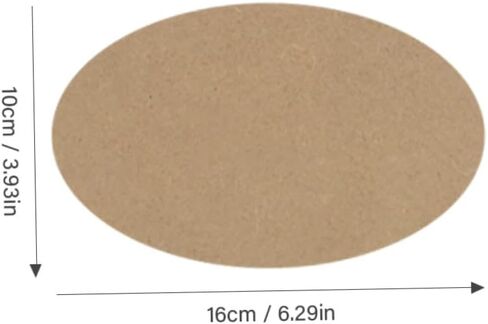 HOMSFOU 10pcs Clay Backing Board Pottery Ceramics Clay Crafts Plate Clay Crafting Board Clay Making Board Blank Clay Board Supplies Clay Board Blank Board Wood in Saudi Arabia