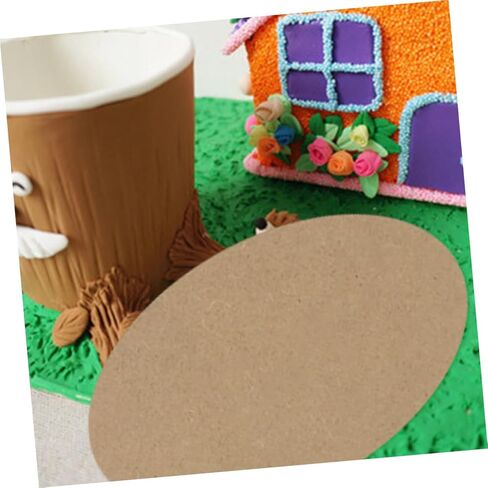 HOMSFOU 10pcs Clay Backing Board Pottery Ceramics Clay Crafts Plate Clay Crafting Board Clay Making Board Blank Clay Board Supplies Clay Board Blank Board Wood in Saudi Arabia
