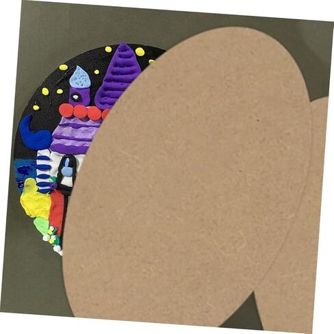 HOMSFOU 10pcs Clay Backing Board Pottery Ceramics Clay Crafts Plate Clay Crafting Board Clay Making Board Blank Clay Board Supplies Clay Board Blank Board Wood in Saudi Arabia